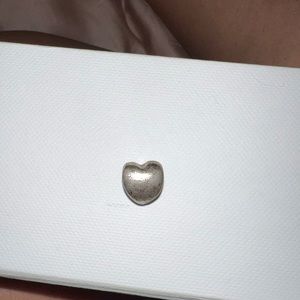 Silver Heart Trollbead Charm
